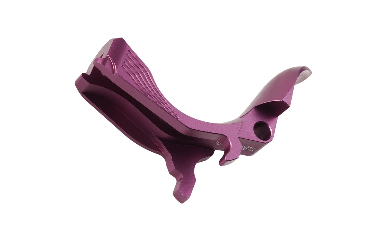 Dr. Black Aluminum Type C Grip Safety For Tokyo Marui Hi Capa GBB Airsoft Pistol (Purple)