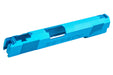 Dr. Black Aluminum INF Type Slide For Tokyo Marui Hi Capa 5.1 GBB Airsoft (Aqua)