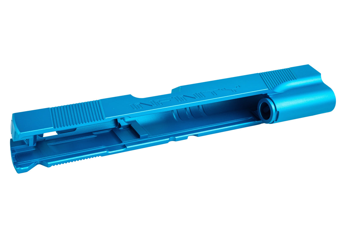 Dr. Black Aluminum INF Type Slide For Tokyo Marui Hi Capa 5.1 GBB Airsoft (Aqua)