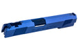 Dr. Black Aluminum INF Type Slide For Tokyo Marui Hi Capa 5.1 GBB Airsoft (Blue)