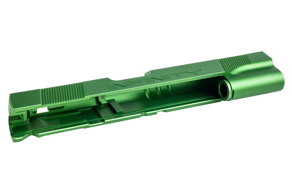 Dr. Black Aluminum INF Type Slide For Tokyo Marui Hi Capa 5.1 GBB Airsoft (Green)
