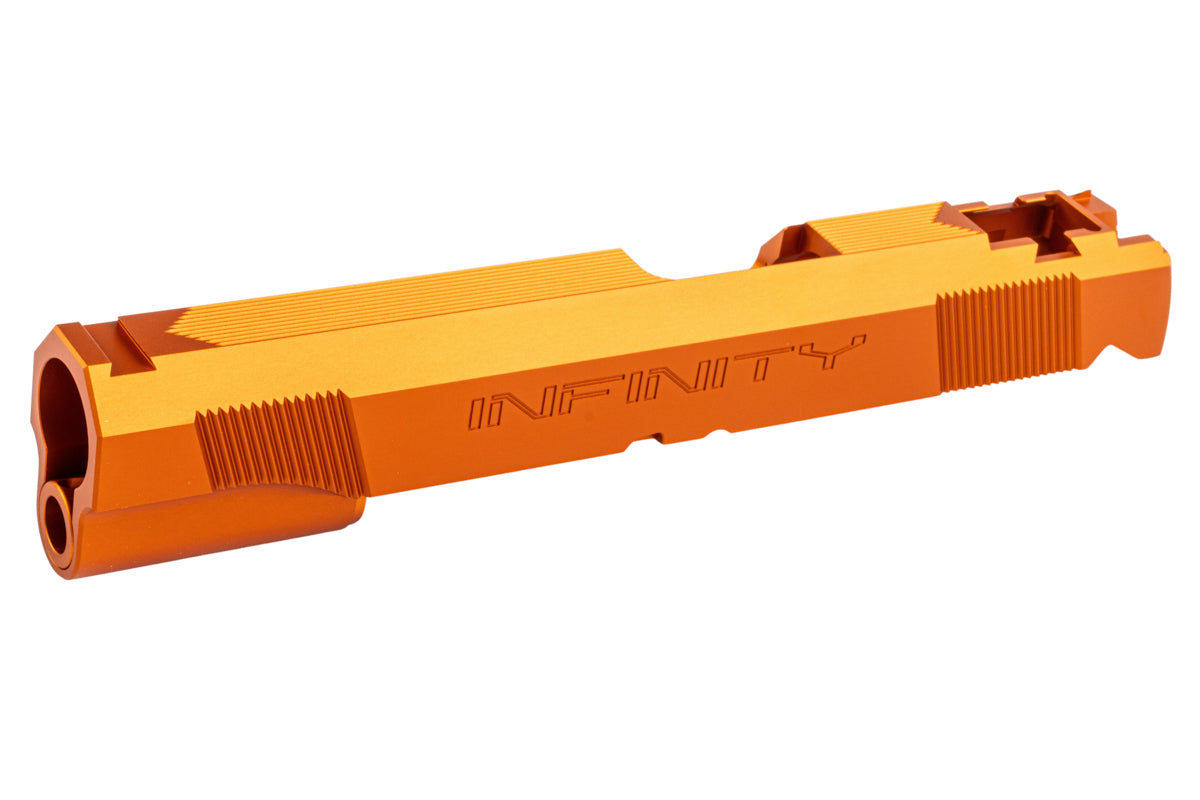 Dr. Black Aluminum INF Type Slide For Tokyo Marui Hi Capa 5.1 GBB Airsoft (Orange)