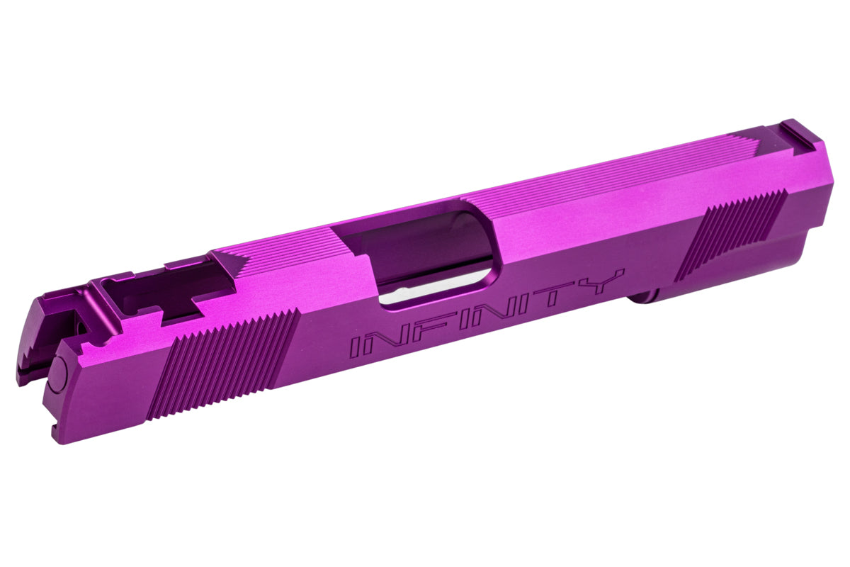 Dr. Black Aluminum INF Type Slide For Tokyo Marui Hi Capa 5.1 GBB Airsoft (Purple)