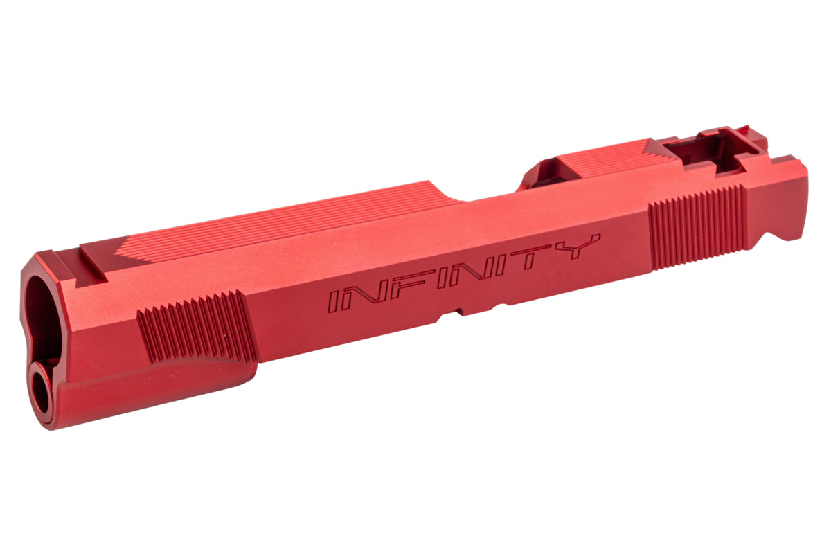 Dr. Black Aluminum INF Type Slide For Tokyo Marui Hi Capa 5.1 GBB Airsoft (Red)