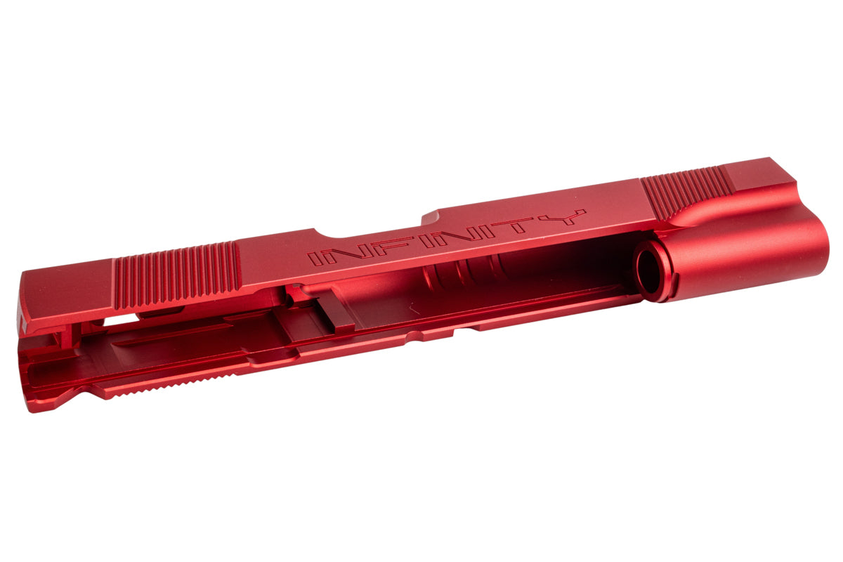Dr. Black Aluminum INF Type Slide For Tokyo Marui Hi Capa 5.1 GBB Airsoft (Red)