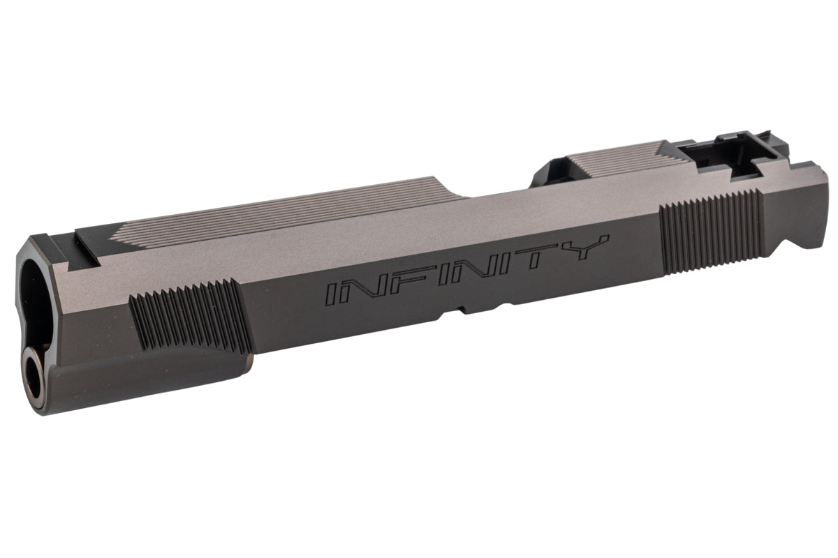 Dr. Black Aluminum INF Type Slide For Tokyo Marui Hi Capa 5.1 GBB Airsoft (Tan)