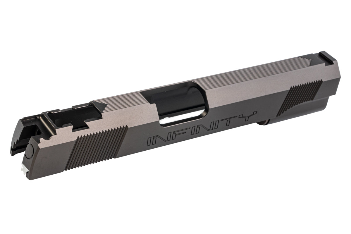 Dr. Black Aluminum INF Type Slide For Tokyo Marui Hi Capa 5.1 GBB Airsoft (Tan)