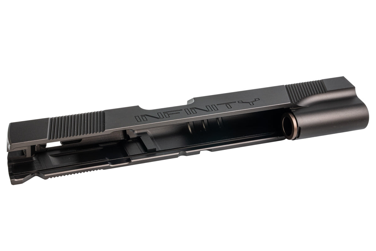 Dr. Black Aluminum INF Type Slide For Tokyo Marui Hi Capa 5.1 GBB Airsoft (Tan)