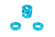 Dr. Black Recoil Buffer Set For Tokyo Marui Hi Capa GBB Airsoft (Type A/ Aqua)