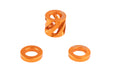 Dr. Black Recoil Buffer Set For Tokyo Marui Hi Capa GBB Airsoft (Type A/ Orange)