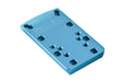 Dr. Black Aluminum Slide Type W / Y Red Dot Adapter Plate (Aqua)