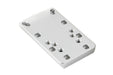 Dr. Black Aluminum Slide Type W / Y Red Dot Adapter Plate (Silver)