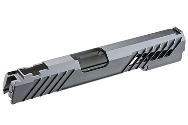 Dr.Black Type 300R Aluminum Slide For Tokyo Marui Hi Capa 5.1 GBB Airsoft Pistol (Grey)