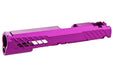 Dr.Black Type 300R Aluminum Slide For Tokyo Marui Hi Capa 5.1 GBB Airsoft (Purple/ V2)