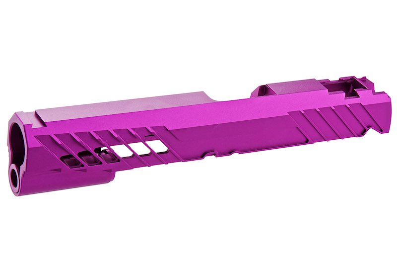 Dr.Black Type 300R Aluminum Slide For Tokyo Marui Hi Capa 5.1 GBB Airsoft (Purple/ V2)