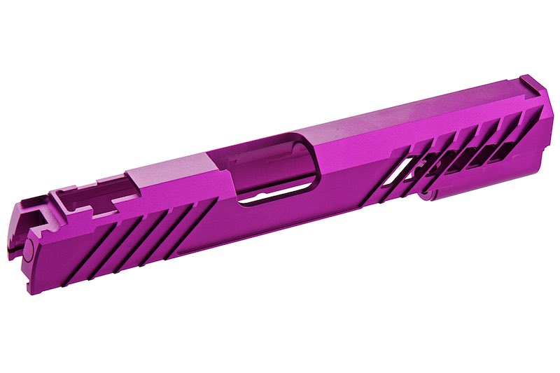 Dr.Black Type 300R Aluminum Slide For Tokyo Marui Hi Capa 5.1 GBB Airsoft (Purple/ V2)