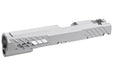 Dr.Black Type 300R Aluminum Slide For Tokyo Marui Hi Capa 5.1 GBB Airsoft (Silver/ V2)