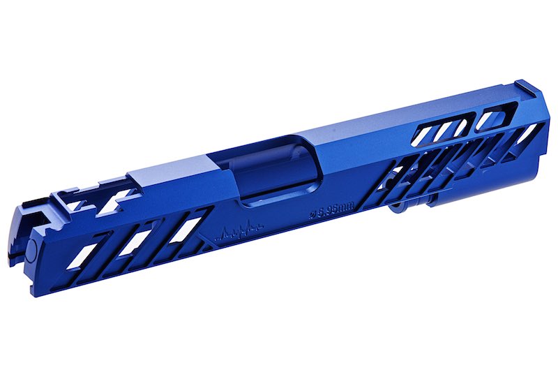 Dr.Black Type 505 Aluminum Slide For Tokyo Marui Hi Capa 5.1 GBB Airsoft Pistol (Blue)