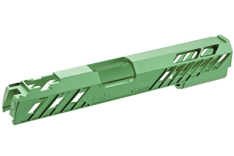 Dr.Black Type 505 Aluminum Slide For Tokyo Marui Hi Capa 5.1 GBB Airsoft Pistol (Green/ New Ver.)