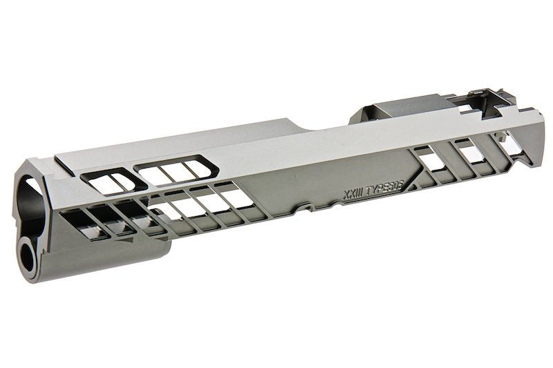 Dr.Black Type 505 Aluminum Slide For Tokyo Marui Hi Capa 5.1 GBB Airsoft Pistol (Grey/ New Ver.)