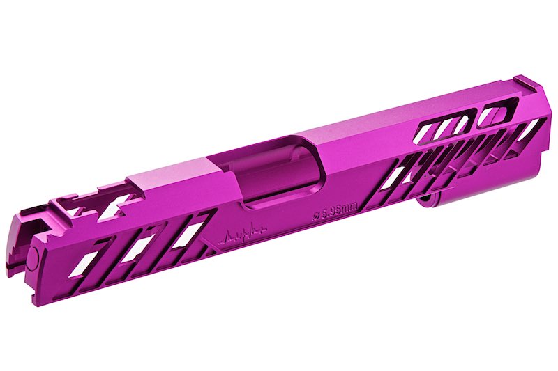 Dr.Black Type 505 Aluminum Slide For Tokyo Marui Hi Capa 5.1 GBB Airsoft Pistol (Purple/ New Ver.)