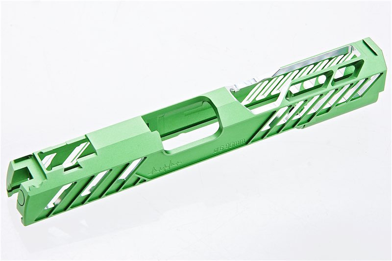 Dr.Black Type 505 Special Edition Aluminum Slide For Tokyo Marui Hi Capa 5.1 GBB Airsoft Pistol (Green)