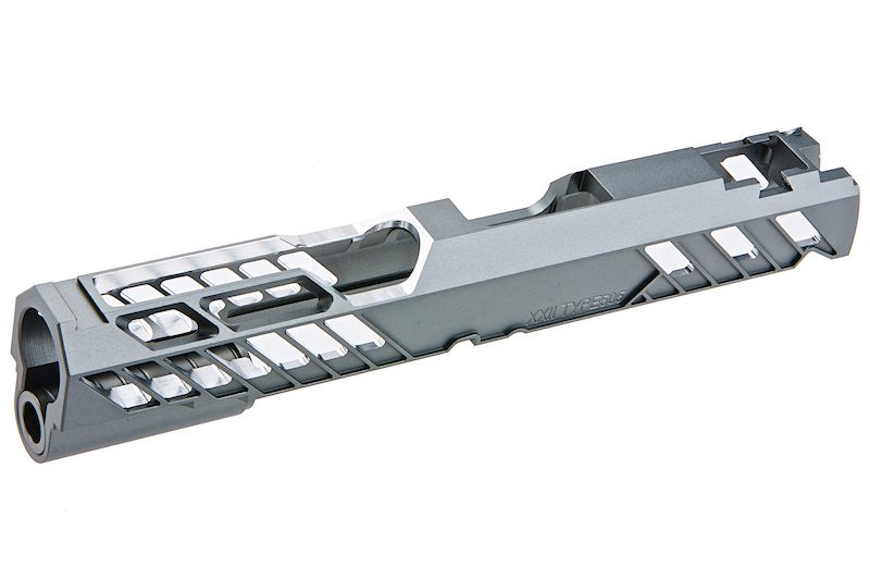 Dr.Black Type 505 Special Edition Aluminum Slide For Tokyo Marui Hi Capa 5.1 GBB Airsoft Pistol (Grey)