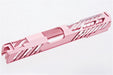 Dr.Black Type 505 Special Edition Aluminum Slide For Tokyo Marui Hi Capa 5.1 GBB Airsoft Pistol (Pink)