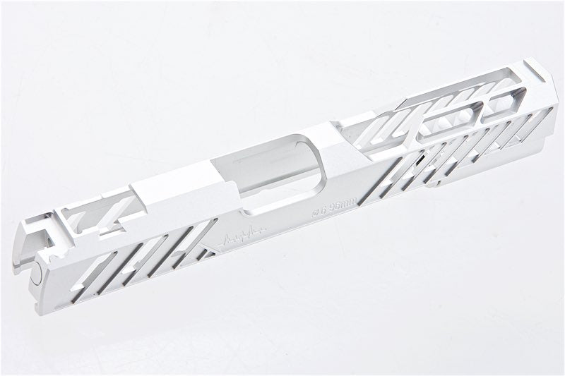 Dr.Black Type 505 Special Edition Aluminum Slide For Tokyo Marui Hi Capa 5.1 GBB Airsoft Pistol (Silver)
