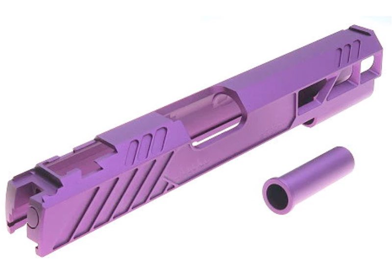 Dr.Black Type 507 Aluminum Slide For Tokyo Marui Hi Capa 5.1 GBB Airsoft Pistol (Purple)