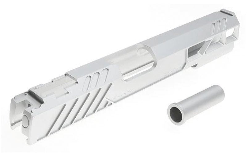 Dr.Black Aluminum Type 507 Slide For Tokyo Marui Hi Capa 5.1 GBB (Silver)
