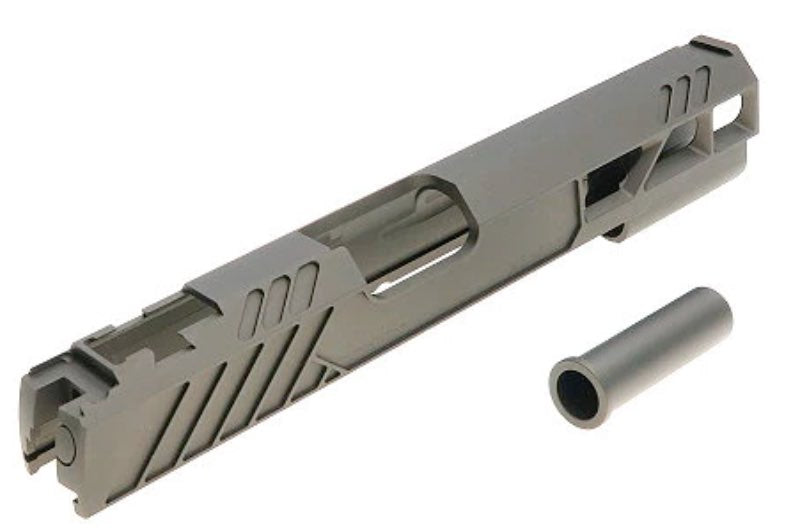 Dr.Black Type 507 Aluminum Slide For Tokyo Marui Hi Capa 5.1 GBB Airsoft Pistol (Tan)