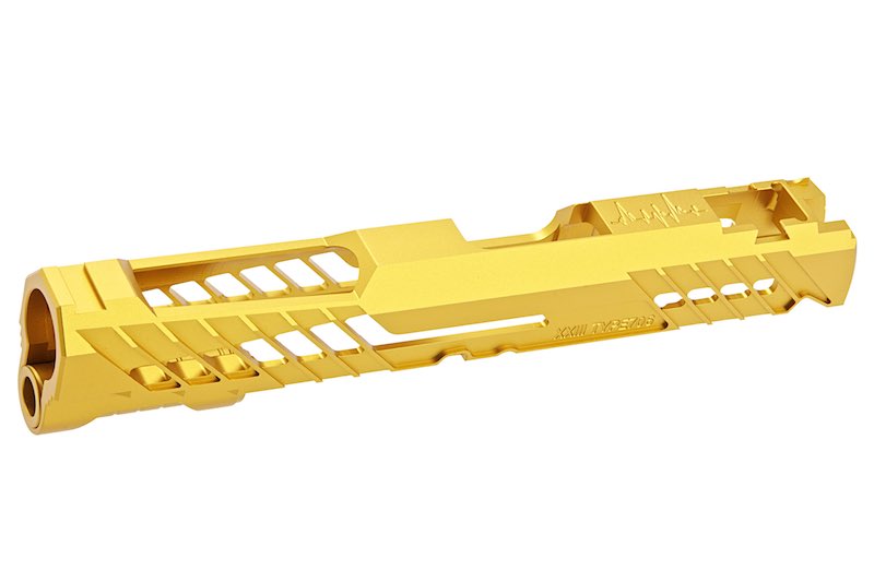 Dr. Black CNC Aluminum Type 706 Slide For Tokyo Marui Hi Capa 5.1 GBB Airsoft (Gold)