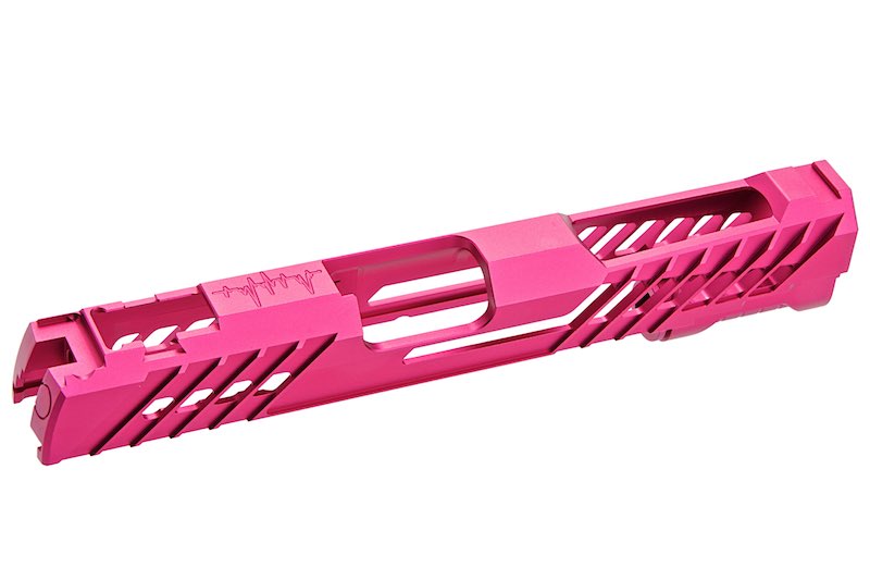 Dr. Black CNC Aluminum Type 706 Slide For Tokyo Marui Hi Capa 5.1 GBB Airsoft (Magenta)