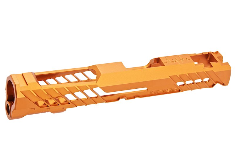 Dr. Black CNC Aluminum Type 706 Slide For Tokyo Marui Hi Capa 5.1 GBB Airsoft (Orange)