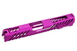 Dr. Black CNC Aluminum Type 706 Slide For Tokyo Marui Hi Capa 5.1 GBB Airsoft (Purple)