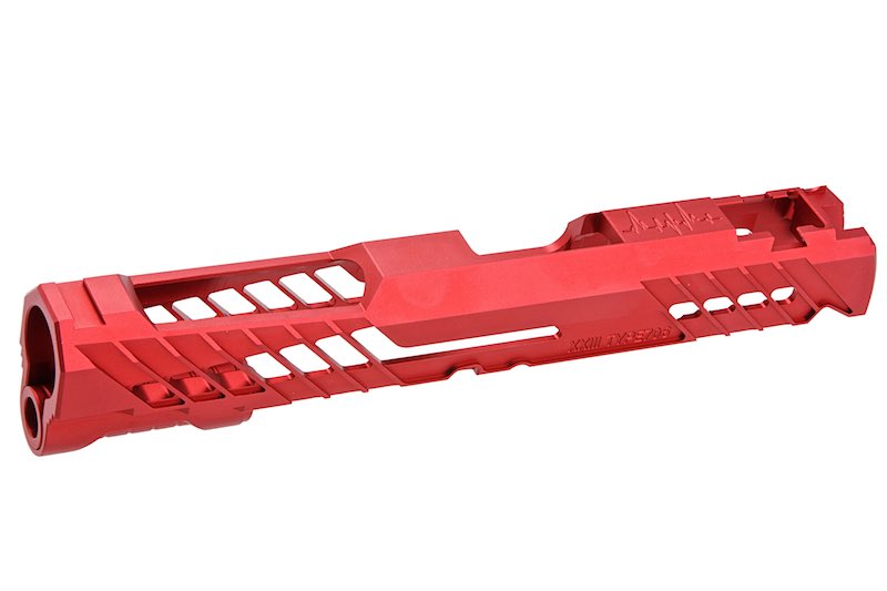 Dr. Black Tokyo Marui Hi Capa 5.1 GBB Slide (Type 706, Aluminum, Red)