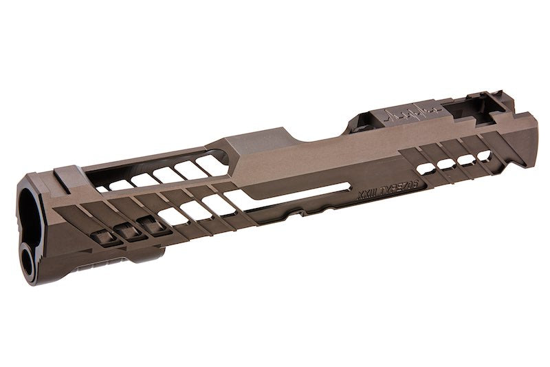 Dr. Black CNC Aluminum Type 706 Slide For Tokyo Marui Hi Capa 5.1 GBB Airsoft (Tan)