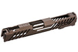 Dr. Black CNC Aluminum Type 706 Slide For Tokyo Marui Hi Capa 5.1 GBB Airsoft (Tan)