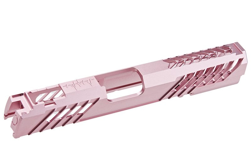 Dr. Black CNC Aluminum Type 777 Slide For Tokyo Marui Hi Capa 5.1 GBB Airsoft (Pink)