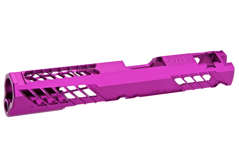 Dr. Black CNC Aluminum Type 777 Slide For Tokyo Marui Hi Capa 5.1 GBB Airsoft (Purple)