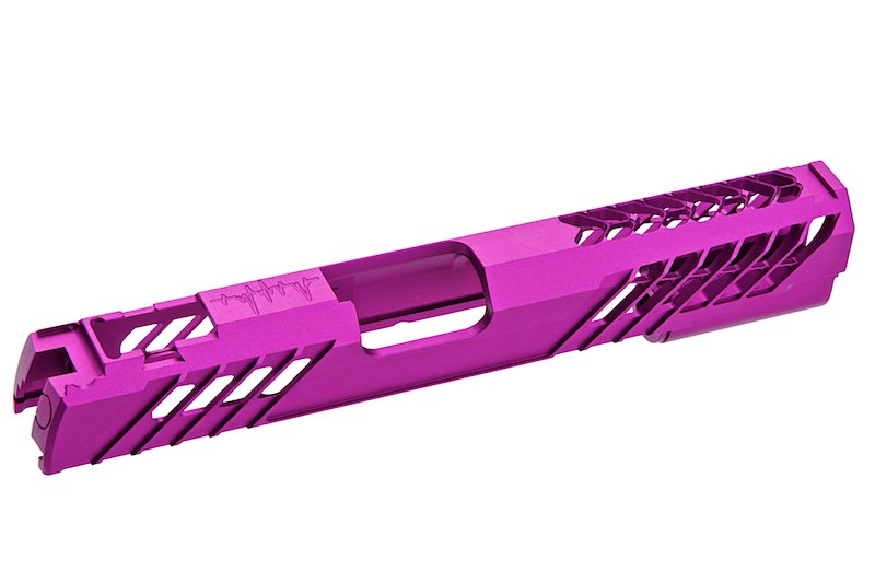 Dr. Black CNC Aluminum Type 777 Slide For Tokyo Marui Hi Capa 5.1 GBB Airsoft (Purple)