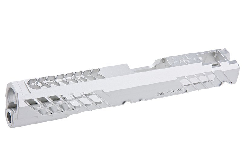 Dr. Black CNC Aluminum Type 777 Slide For Tokyo Marui Hi Capa 5.1 GBB Airsoft (Silver)