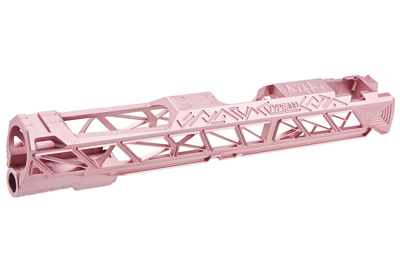 Dr. Black Aluminum Type 800 Slide For Tokyo Marui Hi Capa 5.1 GBB Airsoft (Pink)