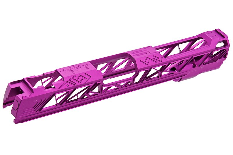 Dr. Black Aluminum Type 800 Slide For Tokyo Marui Hi Capa 5.1 GBB Airsoft (Purple)