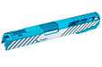 Dr. Black Aluminum Type 850 Slide For Tokyo Marui Hi Capa 5.1 GBB Airsoft (Aqua)
