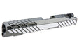 Dr. Black Aluminum Type 850 Slide For Tokyo Marui Hi Capa 5.1 GBB Airsoft (Grey)