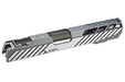 Dr. Black Aluminum Type 850 Slide For Tokyo Marui Hi Capa 5.1 GBB Airsoft (Grey)