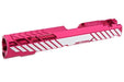 Dr. Black Aluminum Type 850 Slide For Tokyo Marui Hi Capa 5.1 GBB Airsoft (Magenta)