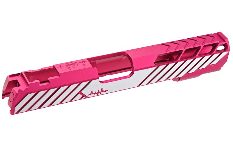Dr. Black Aluminum Type 850 Slide For Tokyo Marui Hi Capa 5.1 GBB Airsoft (Magenta)